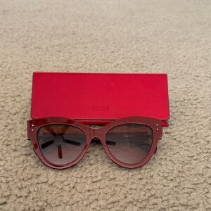 Fendi Burgundy Sunglasses